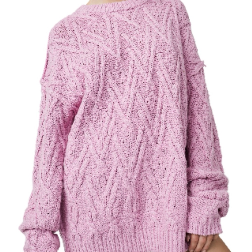 NWT Free People Isla Cable Stitch Sweater Medium